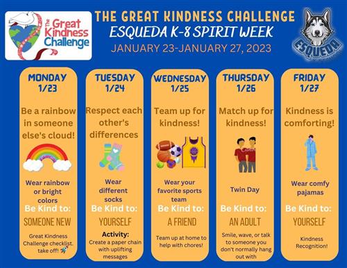  Great Kindness Challenge
